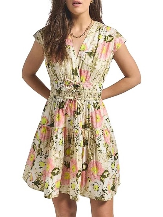 10 Crosby Derek Lam Dresses & Skirts - Pre-Owned.Derek Lam 10 Crosby Tora  Floral Dress. Pink & Yellow. Great Condition